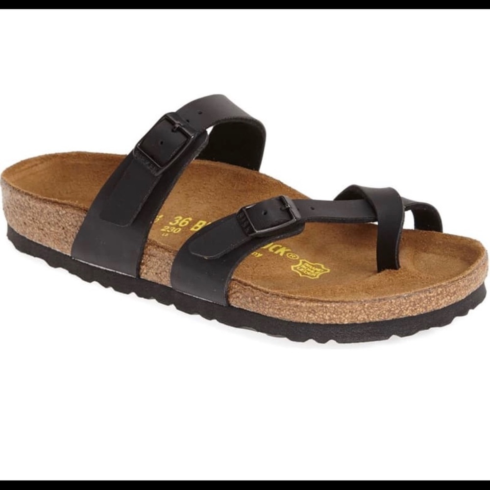 Black Birkenstocks
